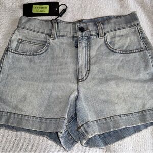 Dolce & Gabbana Blue Jean Shorts Distressed Cut-Off Style
